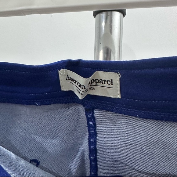 American Apparel Womans Royal Blue Chinos - Picture 2 of 3